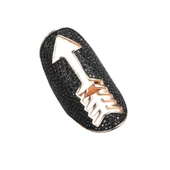 925 Ayar Gümüş Mızrak Motifli Yüzük thumbnail 1