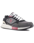 U.s. Polo Assn. Lemar 4Fx Erkek Gri-Kırmızı-Siyah Koşu&Antrenman Ayakkabı - 2