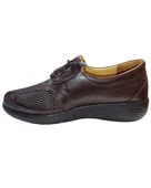 Riverland Z-57 Kadın Kahve Bağlı Ortopedik Casual Ayakkabı - 3