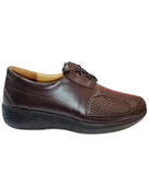 Riverland Z-57 Kadın Kahve Bağlı Ortopedik Casual Ayakkabı - 2