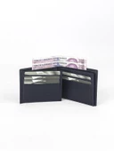 Louisiana Polo Hakiki Deri Erkek Cüzdan Lacivert 1734 thumbnail 3