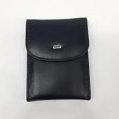 Siyah-Taba-Kahve Renkte Dikey Model Hakiki Kapaklı Tasarım Kartlık - 6