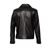 Kruvaze Yaka Fit Kesim Erkek Sade Mont - 4