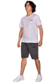 Diadora Mesa - Pamuklu Antrasit Spor Şort - DIADORAMESA - 2