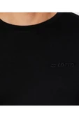 Lotto Erkek Siyah T-Shirt - Soft Tee Pl - R8225 - 3