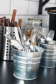 IKEA ORDNING KAŞIKLIK ÇATAL BIÇAKLIK PASLANMAZ ÇELİK 13.5 CM - 2