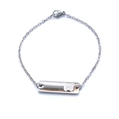 316l Çelik Kelebek Model Unisex Bileklik BLK-1017 thumbnail 2