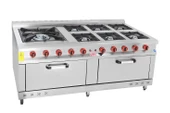 Himaksan Gazlı 200x100x85 Cm 6'lı Kuzine 2 Fırınlı - 1