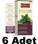 Bioblas Botanic Oils Isırgan Yağlı Saç Dökülmesine Karşı Şampuan 360 ml 6 Adet - 1