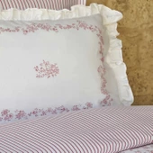 Karaca Home Versay Tek Kişilik Percale Nevresim Takımı Pembe - 4