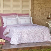 Karaca Home Versay Tek Kişilik Percale Nevresim Takımı Pembe - 1