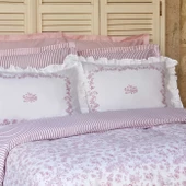 Karaca Home Versay Tek Kişilik Percale Nevresim Takımı Pembe - 3
