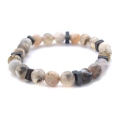 Akik Doğal Taş Erkek Bileklik EBLK-480 thumbnail 4