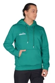 Diadora Bergamo - Erkek Yeşil Pamuklu Spor Sweatshirt - DDBER1030016 - 2