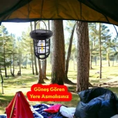 Sensörlü Bahçe Duvar Dış Mekan Apliği Aplik Güneş Enerjili 3 Modlu Sarı Işıklı 15 W Fener Lamba thumbnail 6