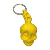 3D Kuru Kafa Anahtarlık - Sarı - 9