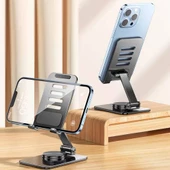 Dönebilen Başlıklı Tablet ve Telefon Standı - 5