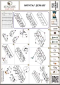 Kenzlife hazır mutfak perenna byz 060*180*32 mutfak banyo dolabı kapaklı raflı - 5