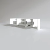 Kenzlife hazır mutfak perenna byz 060*180*32 mutfak banyo dolabı kapaklı raflı - 2