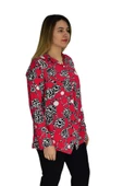 Kadın Kırmızı Loopar Bluz RC-1057 thumbnail 4