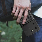 Vendas Tecno Pova 5 Kılıf Magnetik Standlı Kamera Korumalı Zore Sürgülü Vega Kapak - 9