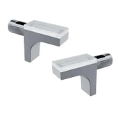 Raf Pimi Düz Vantuzlu Cam Ahşap Metal Raf Tutucu Çivisi Mobilya Dolap Pimi (100 Adet) thumbnail 5