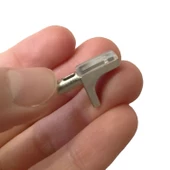 Raf Pimi Düz Vantuzlu Cam Ahşap Metal Raf Tutucu Çivisi Mobilya Dolap Pimi (100 Adet) thumbnail 3