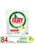Fairy Limonlu Bulaşık Makinesi Tablet Deterjan 84 - 1