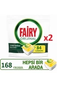Fairy Hepsi Bir Arada 84 Yıkama Bulaşık Makinesi Tableti 84x2 - 1