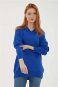 FASHION FRIENDS KADIN V YAKA KAZAK 23K0174K1 - 2