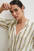 Bambu Çizgili Gömlek Yeşil thumbnail 6