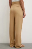 Kemer Detaylı Klasik Pantolon Bej thumbnail 6