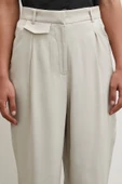 Kemer Detaylı Klasik Pantolon Taş thumbnail 6