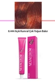Premium 8.444 Açık Kumral Çok Yoğun Bakır - Kalıcı Krem Saç Boyası 50 g Tüp - 1