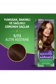 Naturals Saç Boyası Altın Kestane 5/73 2x Paket - 3
