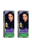 Naturals Saç Boyası Böğürtlen Siyahı 2/8 2x Paket - 1