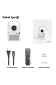 MULTİBOX T6 Promax Android 4 GB Ram 64 GB Hafıza Projektör Wifi Bluetooth 240 Inç Ekran Yansıtma - 1