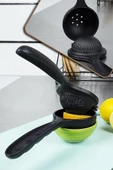 Nishev Demir Döküm Paslanmaz Narenciye Limon Sıkacağı Uzun Ömürlü Portakal Narenciye Sıkıcı 23 cm - 4