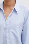 Robalı Klasik Gömlek Buz Mavisi thumbnail 2