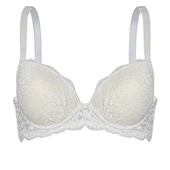 Papatya 340305 Balenli Soft Push Up Dolgulu Dantel Sütyen - 1