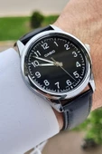 Casio CSISTE12 Kasası Gümüş Kordonu Siyah Renk Hediye Paketli Erkek Kol Saati - 4