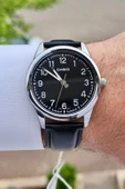 Casio CSISTE12 Kasası Gümüş Kordonu Siyah Renk Hediye Paketli Erkek Kol Saati - 2
