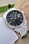 Daniel Klein DKISTE1125 Kadranı Siyah Kordonu Gümüş Renk Hediye Paketli Erkek Kol Saati - 4