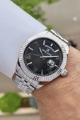 Daniel Klein DKISTE1125 Kadranı Siyah Kordonu Gümüş Renk Hediye Paketli Erkek Kol Saati - 3