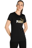Puma Metallic Logo Tee T-Shırt - 5