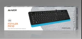 A4 Tech Fk10 Q Usb Fsytyler Mavi Tr Fn-Multimedya Klavye thumbnail 1