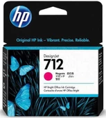 HP 712 Magenta Kırmızı 29ML Plotter Kartuşu 3ED68A thumbnail 1