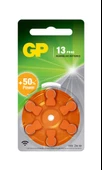 GP ZA13 1.4V Düğme Kulaklık Pili  6'lı Paket thumbnail 1