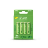 GP AA 2600 mAh Şarjlı Kalem Pil 4'lü Paket GP270AAHCEMTR thumbnail 1