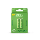 GP AA 2600 mAh Şarjlı Kalem Pil 2'li Paket GP270AAHCEMTR-2GB thumbnail 1